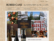 Tablet Screenshot of buriedcane.com